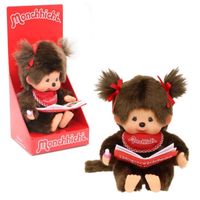 Kiki avec bavoir monchhichi sekiguchi - Jeux & Jouets