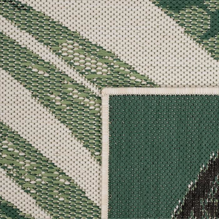 Tapis extérieur THE PALM RESORT Vert Foncé - 230 x 160 cm | Hespéride Tapis extérieur THE PALM RESORT Vert Foncé - 230 x 160 cm | Hespéride