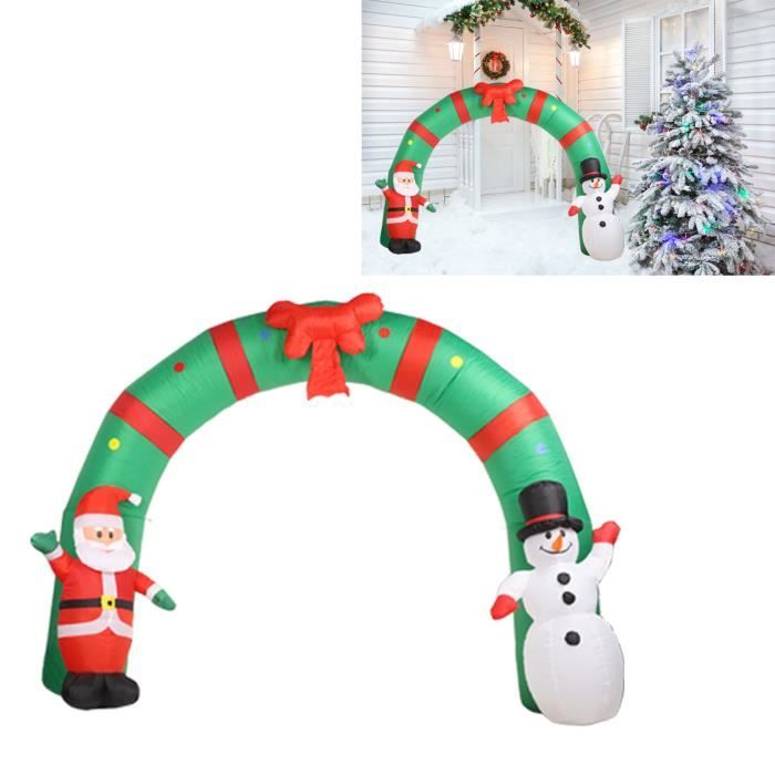 Suçon Gonflable Géant De Noël - Décoration Extérieure XXL Pour Jardin, Terrasse Ou Porte D'Entrée