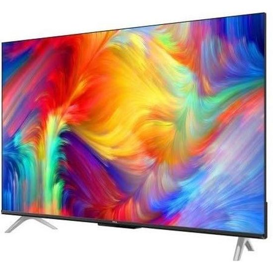 TCL 43P637 - TV LED 109 cm (43") - 4K UHD 3840 x 2160 - TV connecté ...