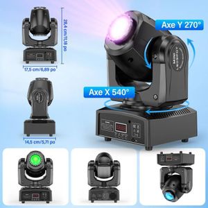 Lyre Beam LED 60W Contest DART60I – Projecteur Quadricolore Avec Rotation – Occasion