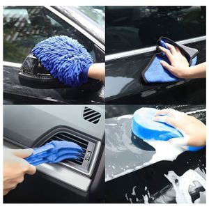 JNNJ 2 Pièces Brosse à Cire Pour Voiture, Brosse De Détail En Microfibre Douce Outil D'essuyer Poussière, Brosse Dépoussiérante Portative Pour La Voiture, Brosses Pour Vélo, Bateaux(Violet