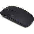 Souris Bluetooth Optique 2.4GHz Sans Fil Wireless Mouse pour Laptop Mac PC NOIR-0