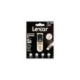 Lexar  JumpDrive Fingerprint F35 lecteur USB flash 32 Go USB Type-A 3.2 Gen 1 [3.1 Gen 1] Noir, Argent (32GB  JumpDrive F35-0