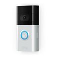 Caméra de surveillance - RING - Video Doorbell 3 Slim - Vidéo HD 1080p - Vision nocturne - Utilisation extérieur-0