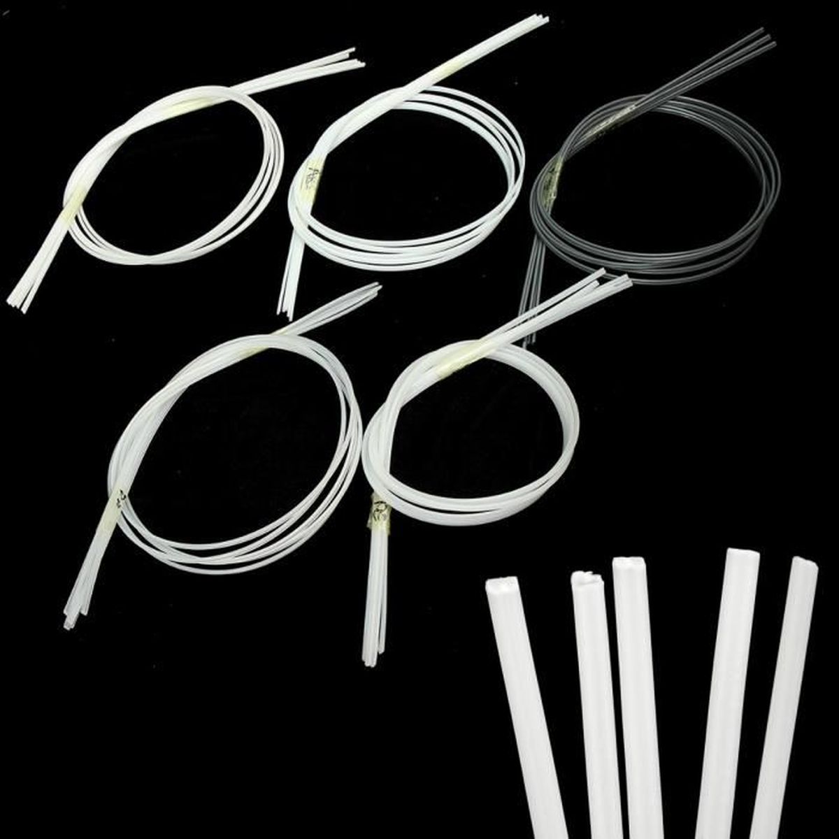 Lot De 50 Baguettes De Soudure Plastique - Pour ABS, PP, PVC, PE - Idéal Pour Réparer Plastiques