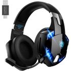 ETHNICS ORIGINS Casque Gaming Wireless Pour Ps4/Ps5/Switch/Pc/Téléphone Portable/Ordinateur Portable/Tablette, 2,4Ghz Dongle(Usb Et Type-C), Micro