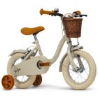Vélo Enfant – Vintage – Roues 12" – Age 3 à 5 ans – Panier - Freins à étrier – Gris – Produit HUFFY