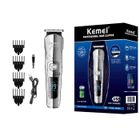 BILDO Avec une boîte originale Kemei – tondeuse à cheveux étanche et Rechargeable USB pour hommes, sans fil, coupe