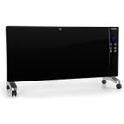 Convecteur - Klarstein Lindholm - 2 puissances de chauffages 1000W - 2000W - Panneau de commande tactile - Noir