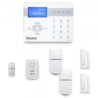 Alarme maison sans fil ICE-Bi 1 à 2 pièces mouvement + intrusion + détecteur gaz - Compatible Box / GSM