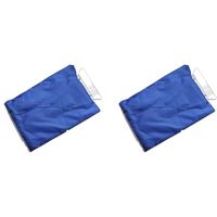 Grattoir de Glace avec Gant pour Voiture - Racleur de Neige en ABS - Étanche et Résistant au Froid - Bleu