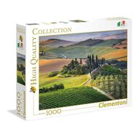 Puzzle 1000 pièces - Toscane, Italie - NO NAME - Paysage et nature