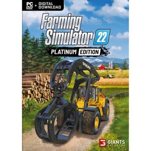 JEU PC Farming Simulator 22 Platinum Edition Jeu PC