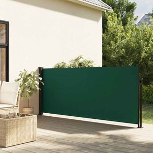 Auvent Latéral Rétractable Anthracite – 117x300 Cm, Polyester Enduit PU – Pour Terrasse, Balcon, Brise-vue - 10