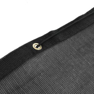 Filet Brise-vue 1,8x10 M PEHD 150 G/m² Noir