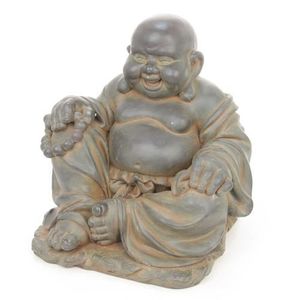 STATUE - STATUETTE Statue Bouddha grand modèle - Pierre