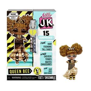 POUPÉE Poupee G08OH Mini poupée mannequin JK Queen Bee avec 15 surprises