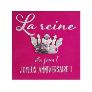 Carte Anniversaire Reine Des Neiges Cdiscount