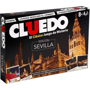 JEU SOCIÉTÉ - PLATEAU Eleven Force Cluedo Sevilla, Noir 10209 - version 