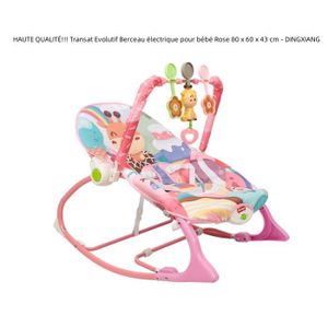 Transat vibrant Minnie Mouse Rosy Skies - BRIGHT STARTS - Pour bébé jusqu'à  9kg - Avec vibrations et arche jouet