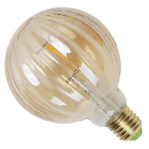 AMPOULE - LED Décoration de la maison Ampoule rétro G95 E27 4W 220V Ampoule à incandescence LED en forme de pastèque Éclairage décoratif
