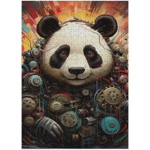 PUZZLE Puzzle Pour Adultes Panda 300 Pièces Puzzle En Boi
