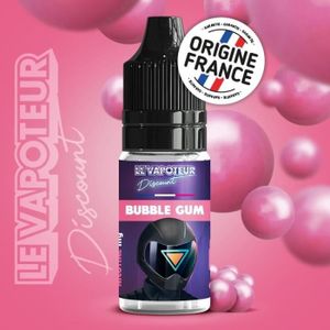 LIQUIDE E-liquide Bubble Gum 10 ml - Le Vapoteur Discount 