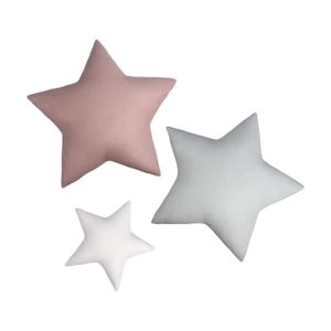 Coussin Etoile Gris Cdiscount