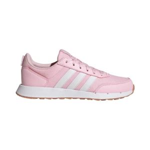 CHAUSSURES DE RUNNING Chaussures de running Adidas Run 50s - Femme - Rose - Synthétique - Lacets
