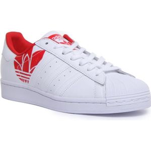 adidas superstar rouge et blanche