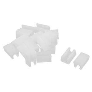 Nails de tampon de meuble de 36 morceaux 24 mm Blanc Blanc Coussin Slide  Tapis de feutre avec boîte de rangement pour meubles en bois Chaise,  tabourets et pieds de la table Carivent