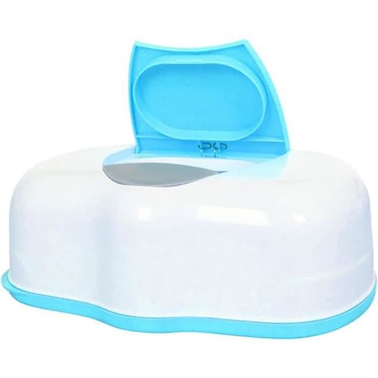 Lot De 2 Porte-Lingettes Bébé Tyqour - Étui Étanche Voyage - Garde Lingettes Humides Fraîches - Pratique Et Portable