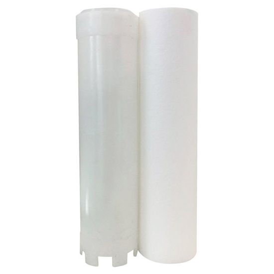 AQUAWATER Kit 2 Cartouches Filtrantes Anti-Sédiment 20 Microns Et Anti-Tartre - 9 3/4