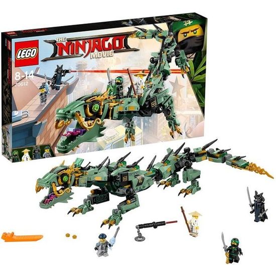 Jeu de Construction LEGO Ninjago - Le dragon d'acier de Lloyd - 70612 - Mixte - A partir de 8 ans