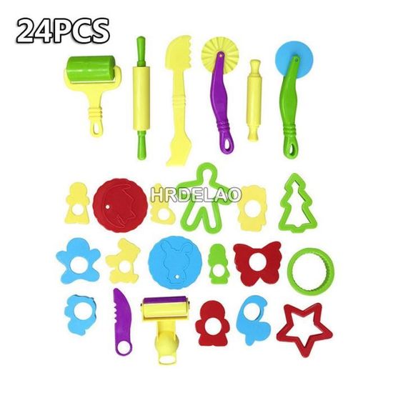Pate A Modeler, Outils De Pâte À Modeler Set, 19 Pièces Accesoire Pate