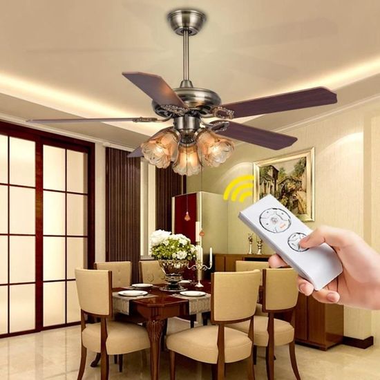 Telecommande pour ventilateur de plafond,radio-pilotée telecommande, avec Connecteur récepteur