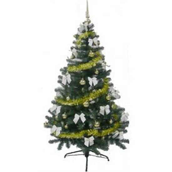 Sapin Artificiel Décoré Or 1m80 Cdiscount Maison