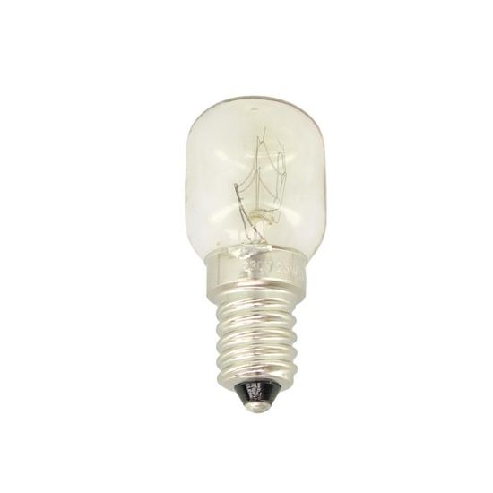 Pack De 4 Ampoules Four 25W E14 - Résistantes à 300°C - Blanc Chaud 2700K - Pour Four, Micro-ondes, Frigo
