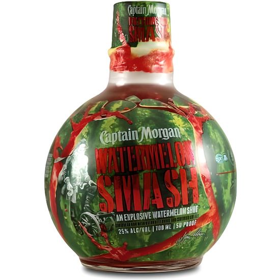 Captain Watermelon Smash Rum 0,7L (25 Vol.) La cave Cdiscount