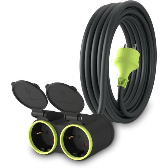 Câble Rallonge 110V 16A Avec Fiche Et Prise - Longueur 1,5mm, Bleu, Pour Alimentation Sur Site