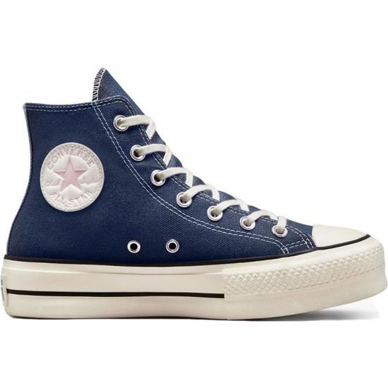Converse cuir bleu ciel on sale