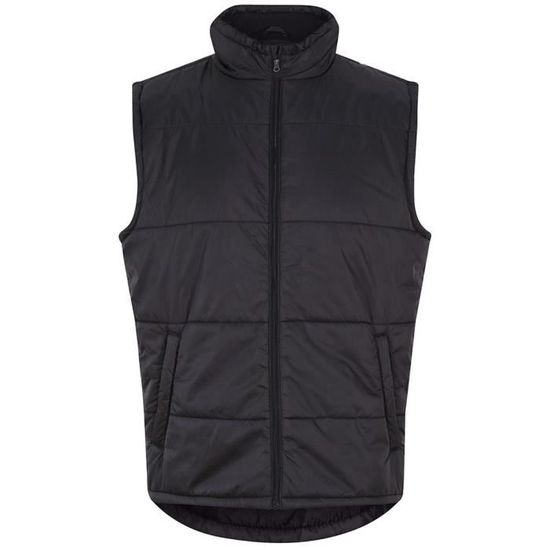 Doudoune sans manches chauffante mixte Charlie noir Equithème | OHLALA