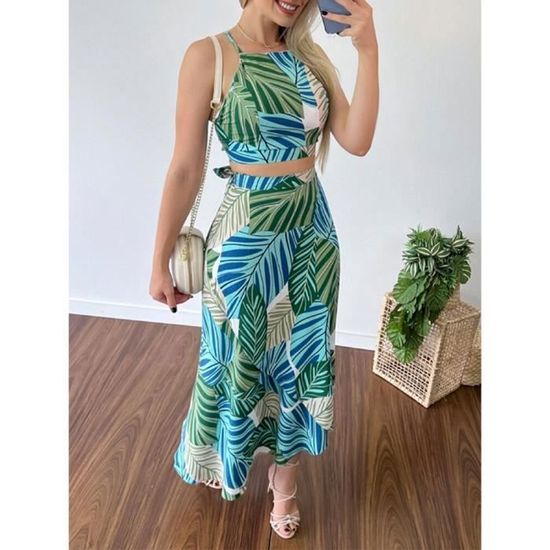 Jupe,Jupe Midi taille haute pour femmes, ensemble deux pi?�ces ?�l?�gant, court, moulant, Sexy 