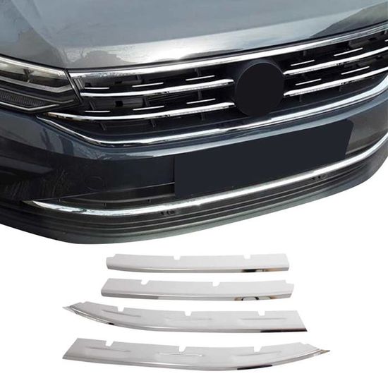 Garniture Baguette Porte Latérale VW Tiguan 2024-2025 - 4 Pièces Inox Chromé, Protection Et Style