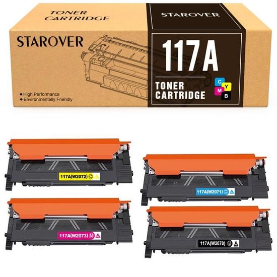 GREENSKY Cartouche 117A De Compatible Pour HP Color Laser MFP 178nw