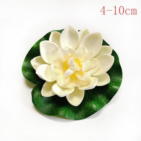 Nénuphar Solaire Flottant Pour Bassin Et Piscine - Lampe LED Décorative Étanche, 17 Cm - Décoration Jardin Extérieur