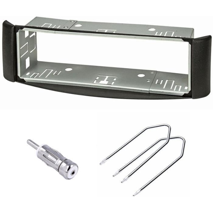 Kit De Montage Autoradio 1 DIN Pour Lancia Y Ypsilon (2006-2011) - Façade, Adaptateur Antenne Et Clés Inclus - 1
