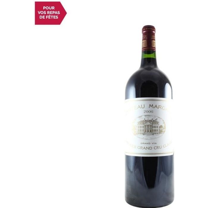 Château Margaux Premier Grand Cru Classé Rouge 2006 - 75cl - Vin Rouge de Bordeaux - Appellation AOC Bordeaux - Cépages Cabernet Fra