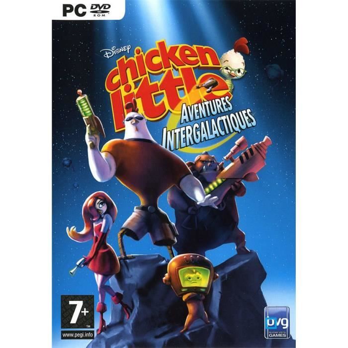 Disney - Chicken Little - Aventure Intergalactiques - Jeu PC Cd-Rom